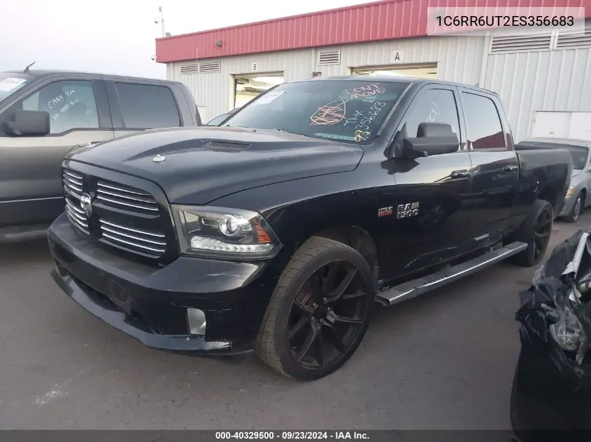 2014 Ram 1500 Sport VIN: 1C6RR6UT2ES356683 Lot: 40329500