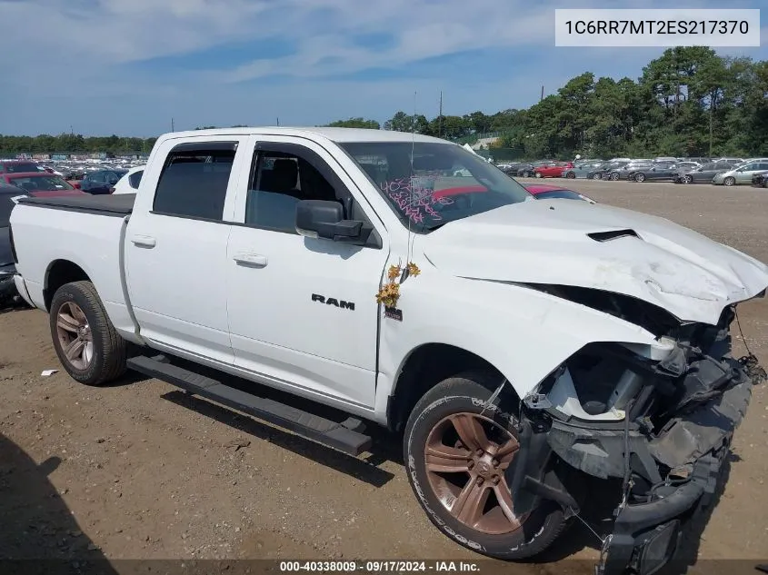 2014 Ram 1500 Sport VIN: 1C6RR7MT2ES217370 Lot: 40338009