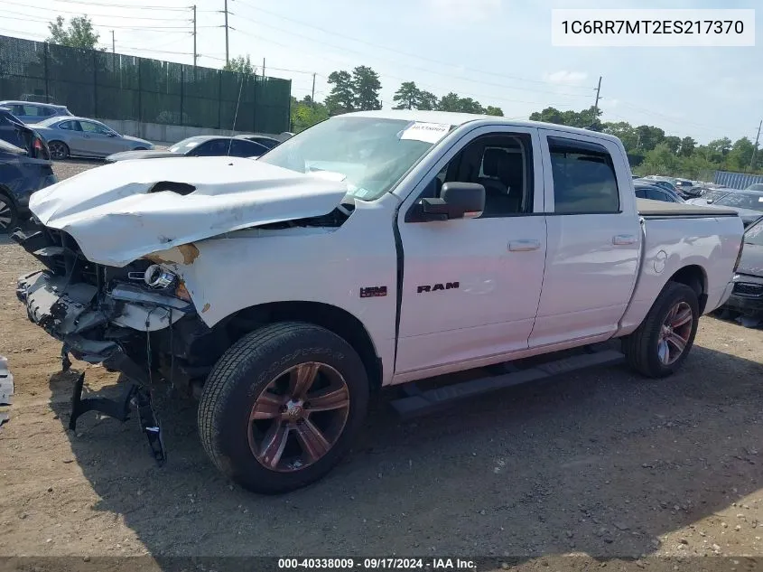 2014 Ram 1500 Sport VIN: 1C6RR7MT2ES217370 Lot: 40338009