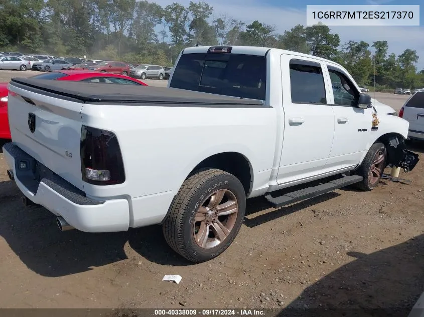 2014 Ram 1500 Sport VIN: 1C6RR7MT2ES217370 Lot: 40338009