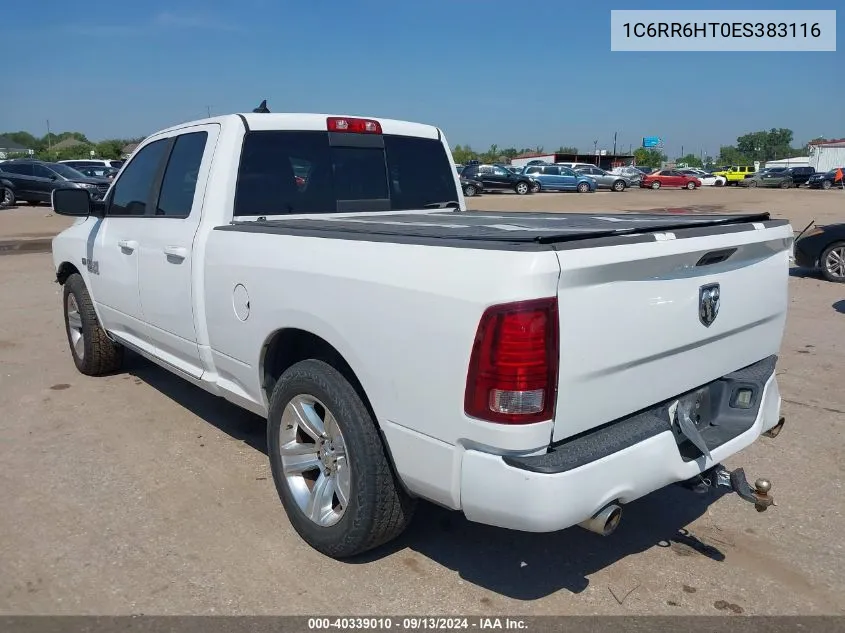 2014 Ram 1500 Sport VIN: 1C6RR6HT0ES383116 Lot: 40339010