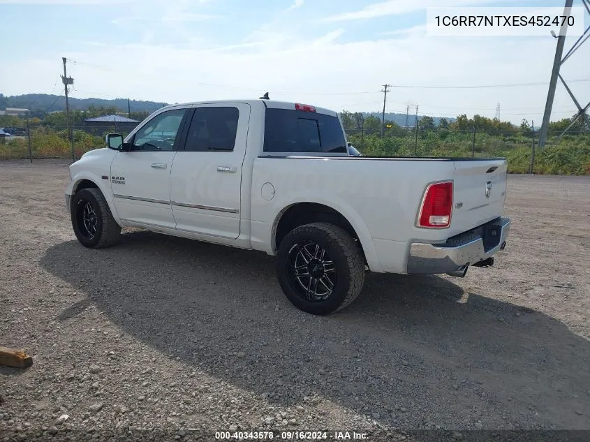 2014 Ram 1500 Laramie VIN: 1C6RR7NTXES452470 Lot: 40343578