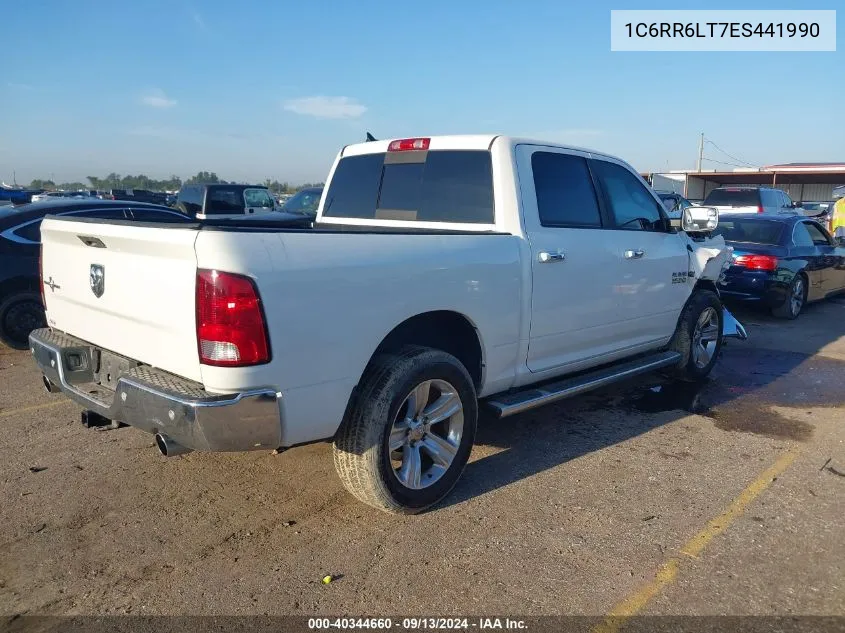 2014 Ram 1500 Slt VIN: 1C6RR6LT7ES441990 Lot: 40344660