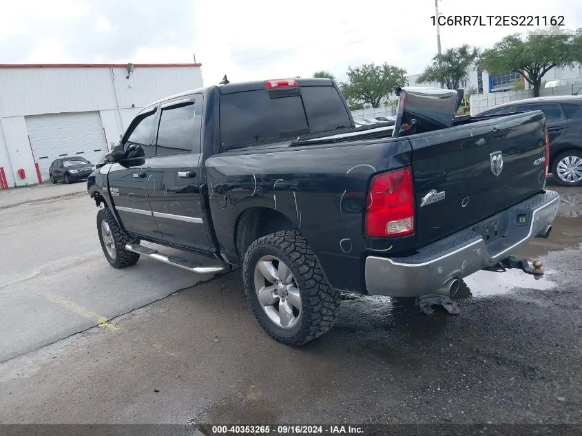 2014 Ram 1500 Slt VIN: 1C6RR7LT2ES221162 Lot: 40353265