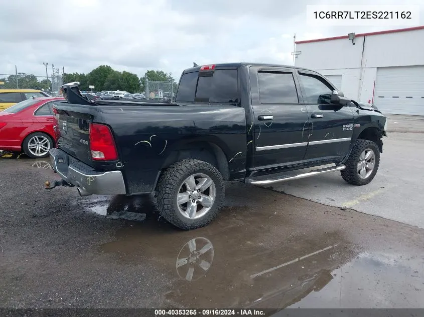 2014 Ram 1500 Slt VIN: 1C6RR7LT2ES221162 Lot: 40353265