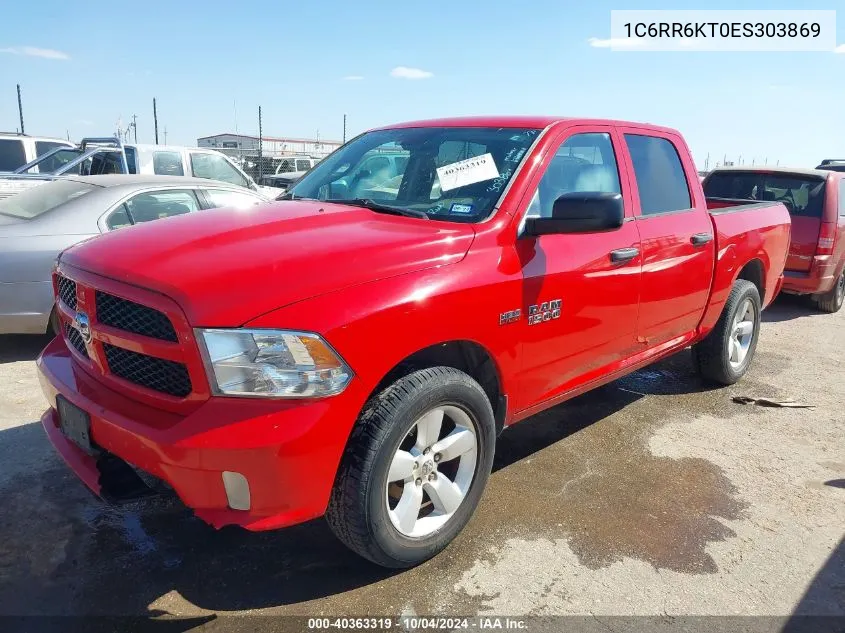 2014 Ram 1500 Express VIN: 1C6RR6KT0ES303869 Lot: 40363319