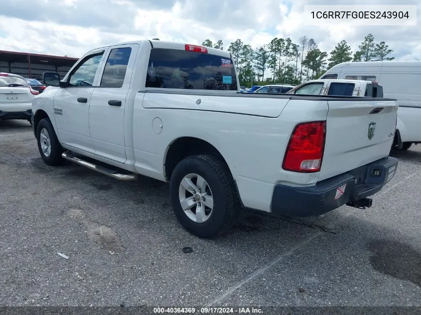 1C6RR7FG0ES243904 2014 Ram 1500 Tradesman