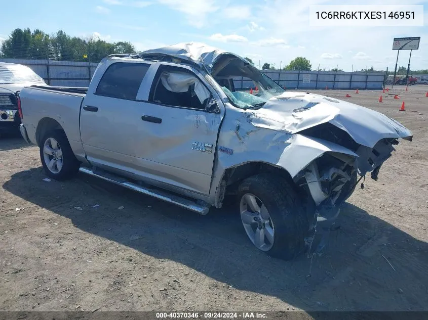 2014 Ram 1500 Express VIN: 1C6RR6KTXES146951 Lot: 40370346