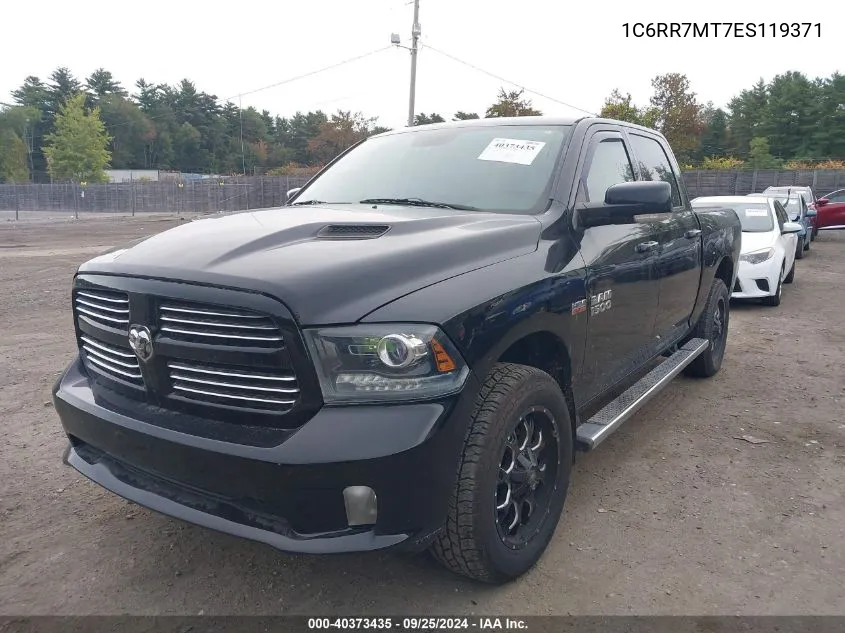 2014 Ram 1500 Sport VIN: 1C6RR7MT7ES119371 Lot: 40373435