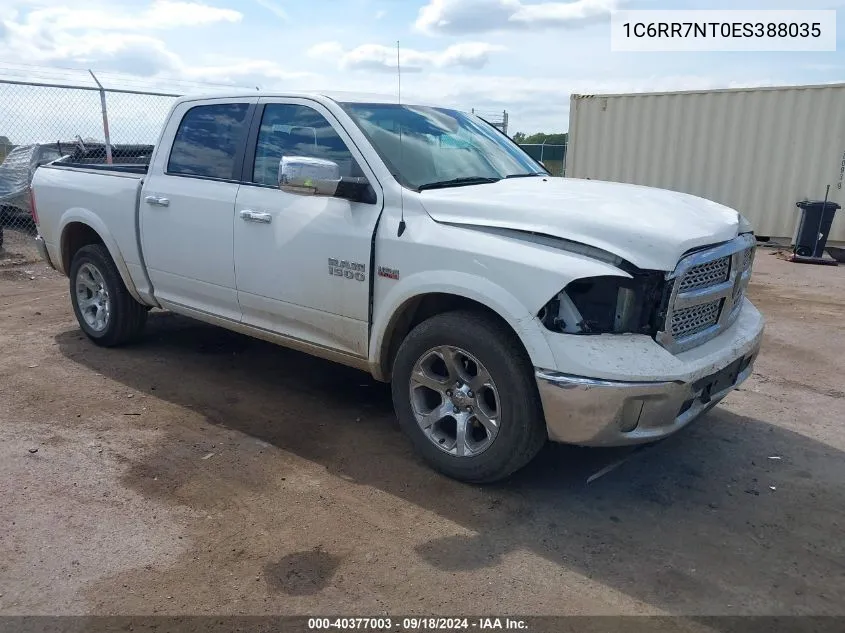 2014 Ram 1500 Laramie VIN: 1C6RR7NT0ES388035 Lot: 40377003