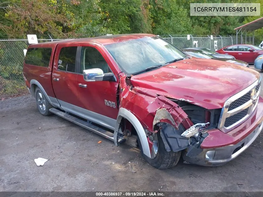 2014 Ram 1500 Laramie VIN: 1C6RR7VM1ES481154 Lot: 40386937