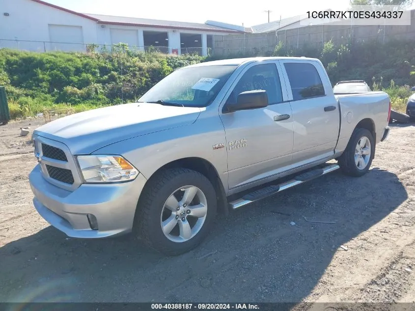 2014 Ram 1500 Express VIN: 1C6RR7KT0ES434337 Lot: 40388187