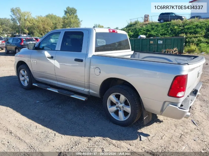 2014 Ram 1500 Express VIN: 1C6RR7KT0ES434337 Lot: 40388187