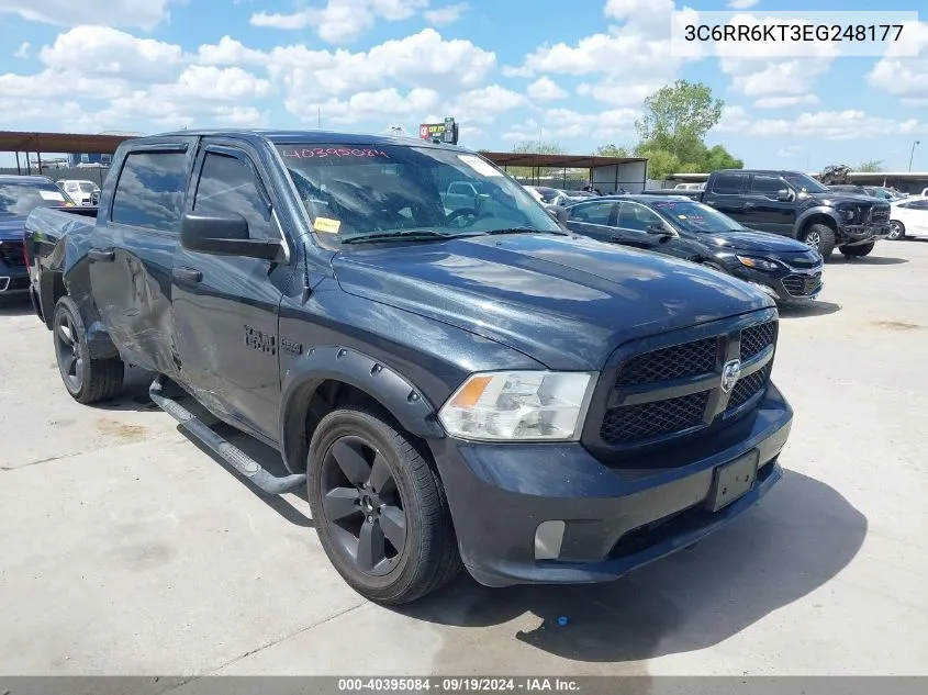 2014 Ram 1500 Express VIN: 3C6RR6KT3EG248177 Lot: 40395084