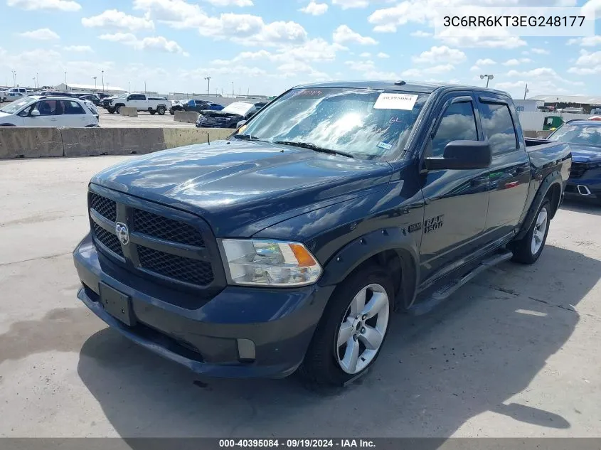 2014 Ram 1500 Express VIN: 3C6RR6KT3EG248177 Lot: 40395084