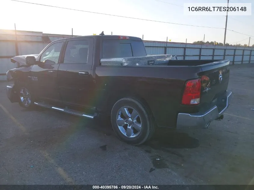 1C6RR6LT7ES206148 2014 Ram 1500 Lone Star