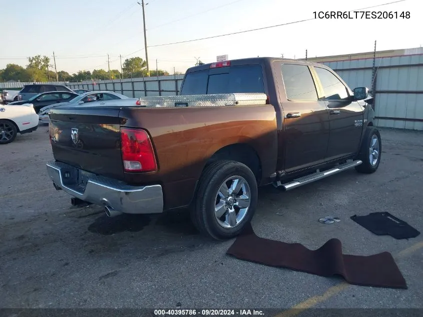 1C6RR6LT7ES206148 2014 Ram 1500 Lone Star