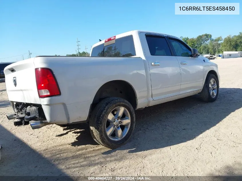 2014 Ram 1500 Slt VIN: 1C6RR6LT5ES458450 Lot: 40404227