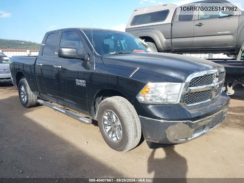 2014 Ram 1500 Slt VIN: 1C6RR7GG2ES147982 Lot: 40407661