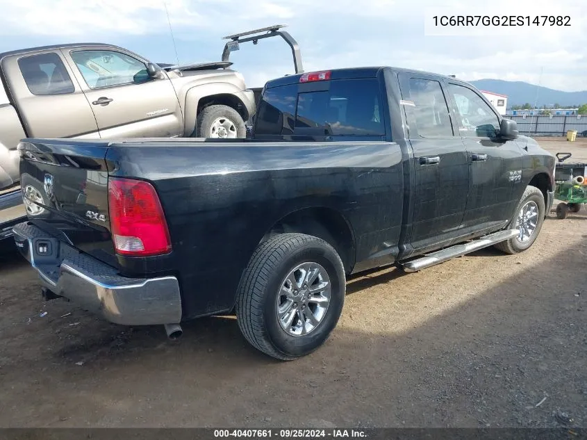 1C6RR7GG2ES147982 2014 Ram 1500 Slt