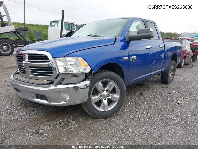 1C6RR7GTXES263038 2014 Ram 1500 Slt