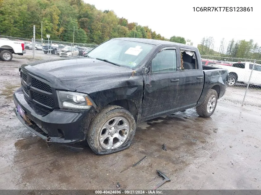 2014 Ram 1500 Express VIN: 1C6RR7KT7ES123861 Lot: 40424696