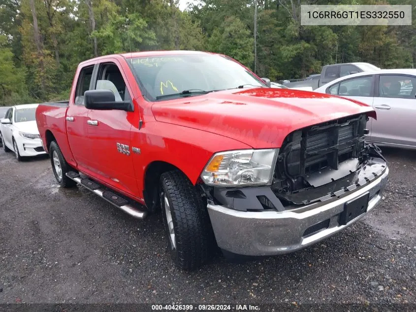 2014 Ram 1500 Slt VIN: 1C6RR6GT1ES332550 Lot: 40426399