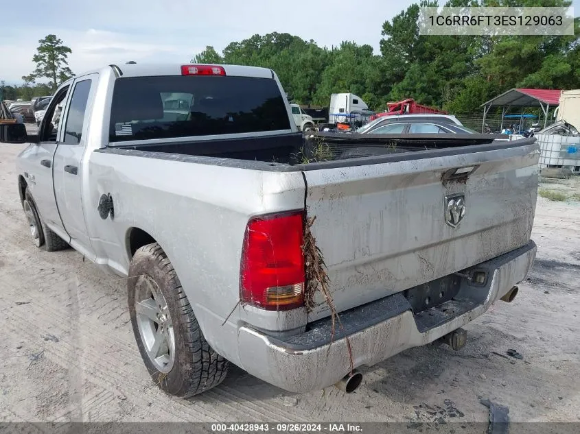 2014 Ram 1500 St VIN: 1C6RR6FT3ES129063 Lot: 40428943