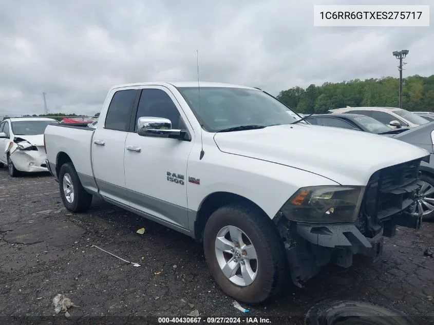 2014 Ram 1500 Slt VIN: 1C6RR6GTXES275717 Lot: 40430667