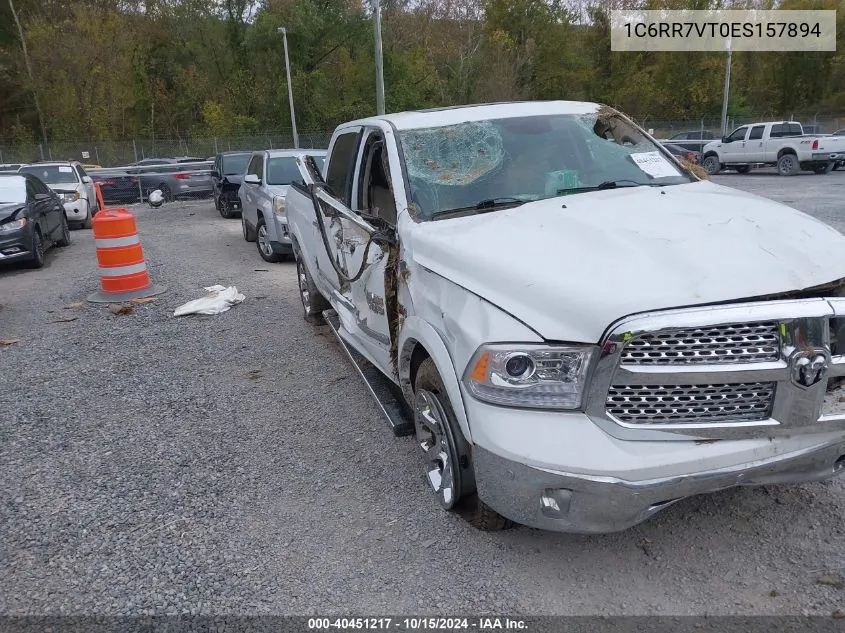 2014 Ram 1500 Laramie VIN: 1C6RR7VT0ES157894 Lot: 40451217