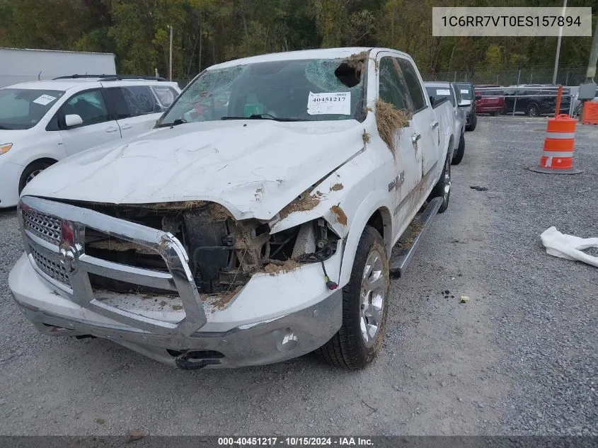 2014 Ram 1500 Laramie VIN: 1C6RR7VT0ES157894 Lot: 40451217