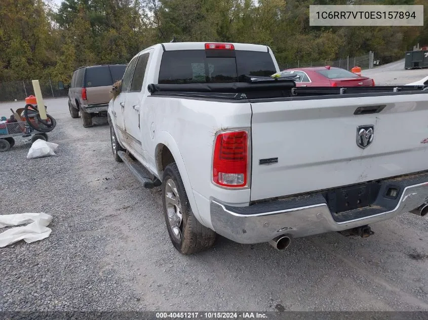 2014 Ram 1500 Laramie VIN: 1C6RR7VT0ES157894 Lot: 40451217