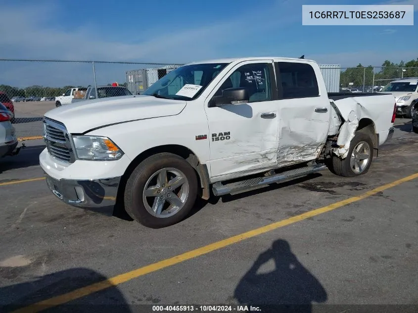 2014 Ram 1500 Big Horn VIN: 1C6RR7LT0ES253687 Lot: 40455913