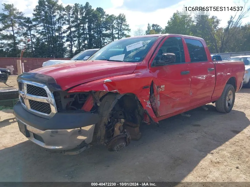 2014 Ram 1500 VIN: 1C6RR6ST5ES114537 Lot: 40472230