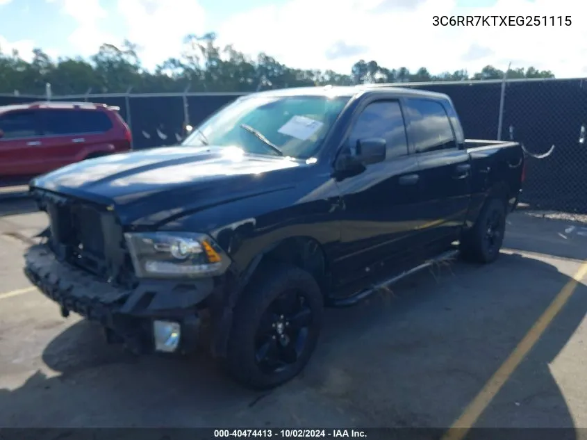 3C6RR7KTXEG251115 2014 Ram 1500 Express