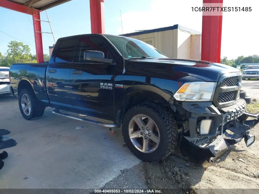 1C6RR7FTXES151485 2014 Ram 1500 Express