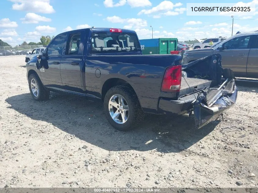 2014 Ram 1500 Express VIN: 1C6RR6FT6ES429325 Lot: 40487952