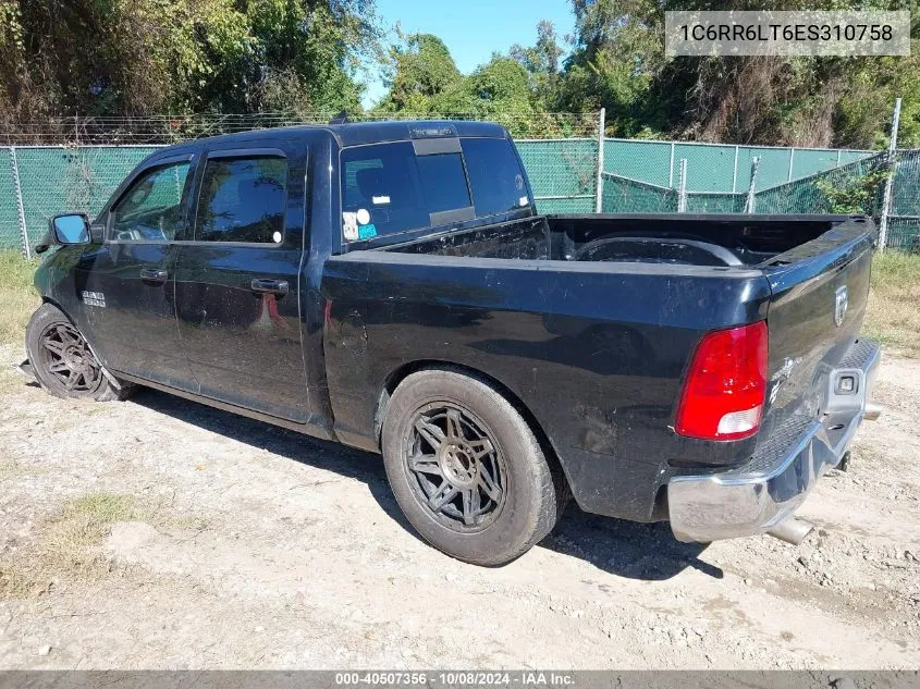 2014 Ram 1500 Lone Star VIN: 1C6RR6LT6ES310758 Lot: 40507356