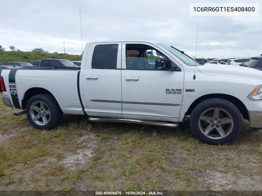 2014 Ram 1500 Slt VIN: 1C6RR6GT1ES408400 Lot: 40508470