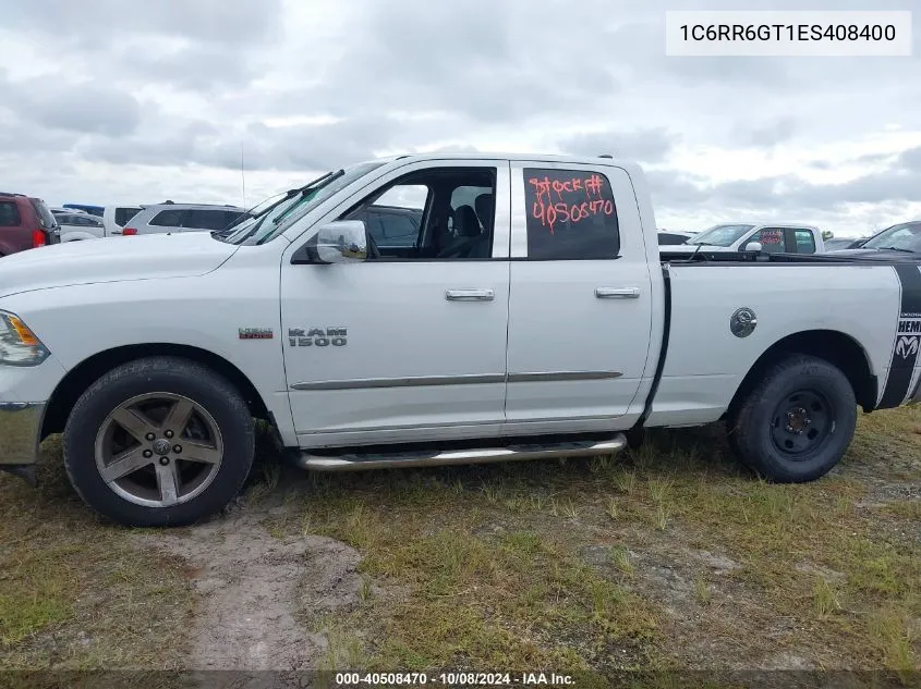 2014 Ram 1500 Slt VIN: 1C6RR6GT1ES408400 Lot: 40508470