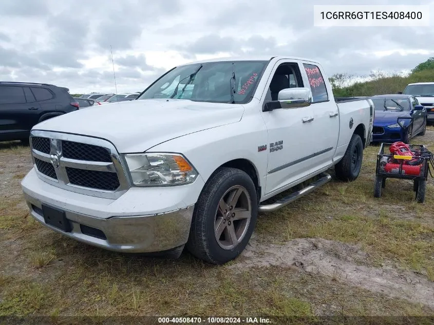 2014 Ram 1500 Slt VIN: 1C6RR6GT1ES408400 Lot: 40508470