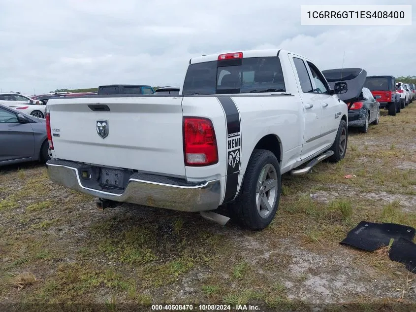 2014 Ram 1500 Slt VIN: 1C6RR6GT1ES408400 Lot: 40508470