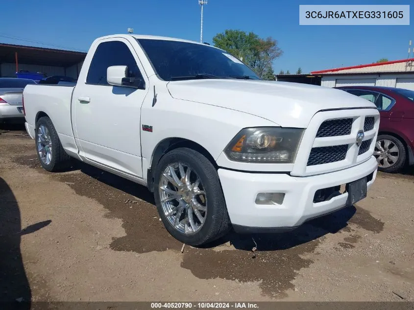 2014 Ram 1500 Express VIN: 3C6JR6ATXEG331605 Lot: 40520790