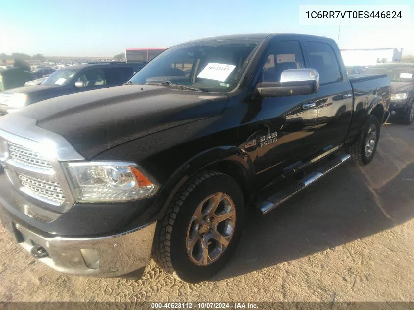 2014 Ram 1500 Laramie VIN: 1C6RR7VT0ES446824 Lot: 40523112