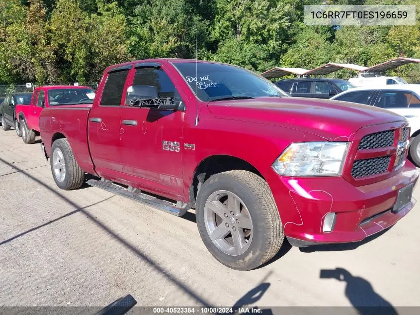 2014 Ram 1500 St VIN: 1C6RR7FT0ES196659 Lot: 40523384