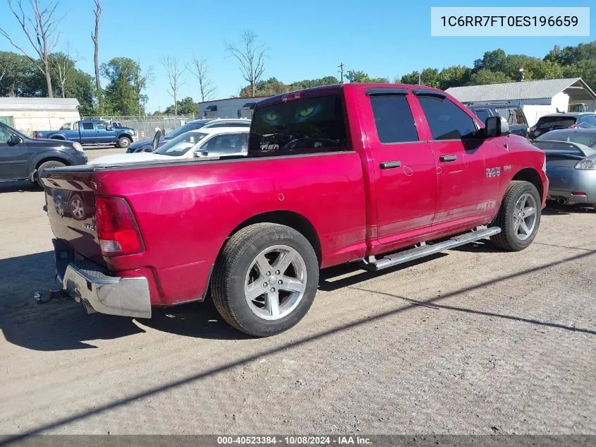 2014 Ram 1500 St VIN: 1C6RR7FT0ES196659 Lot: 40523384