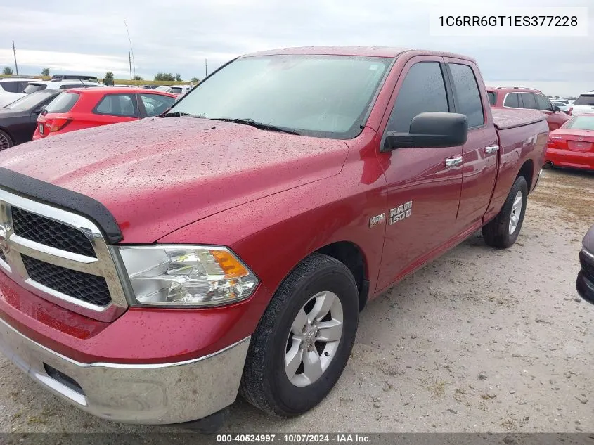 2014 Ram 1500 Slt VIN: 1C6RR6GT1ES377228 Lot: 40524997