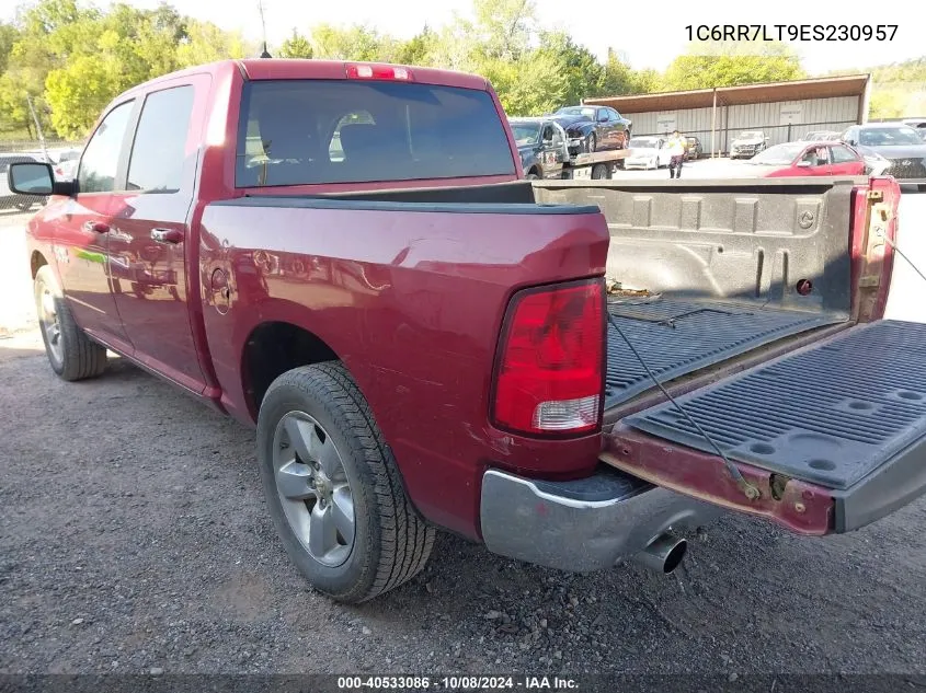 2014 Ram 1500 Slt VIN: 1C6RR7LT9ES230957 Lot: 40533086