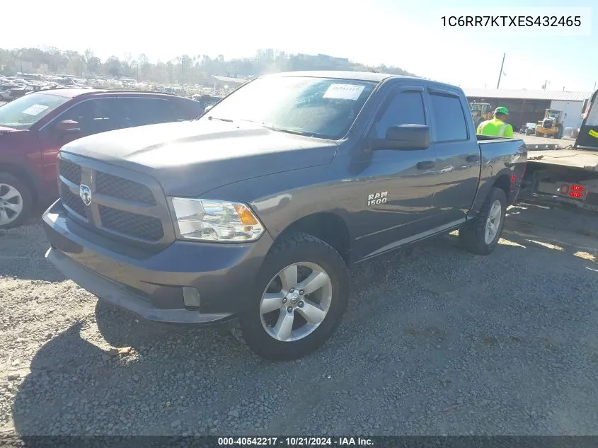 2014 Ram 1500 Express VIN: 1C6RR7KTXES432465 Lot: 40542217