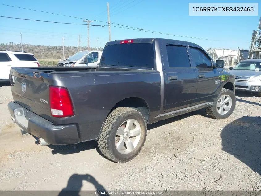 2014 Ram 1500 Express VIN: 1C6RR7KTXES432465 Lot: 40542217